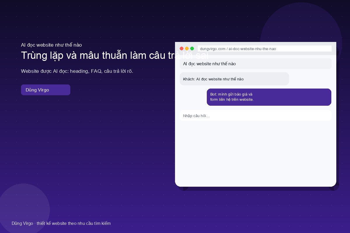 Cách viết đoạn mở để bị trích đúng ý — AI đọc website như thế nào