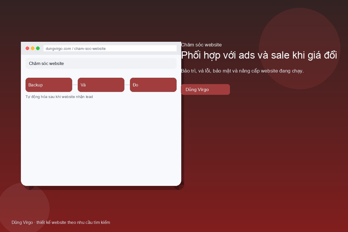 Chỉnh CTA theo chiến dịch mà không phá SEO — chăm sóc website
