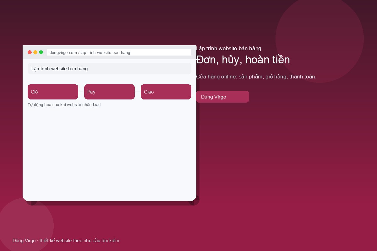 Giỏ, session, khách vãng lai — lập trình website bán hàng