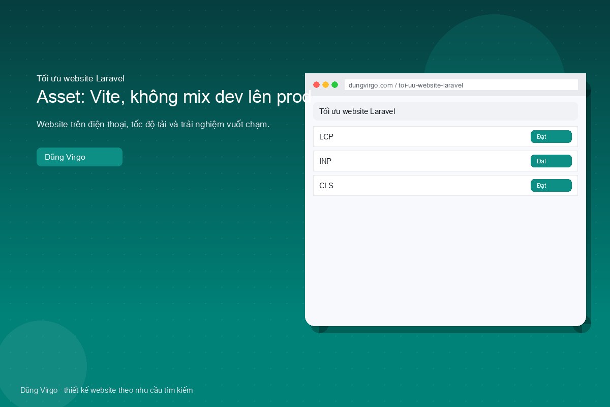 Cache: config, route, fragment, Redis — tối ưu website Laravel