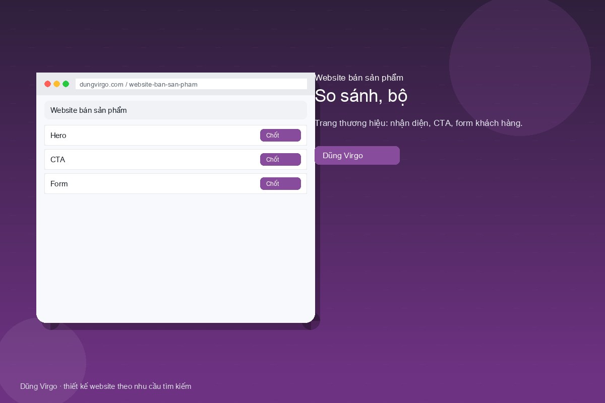 Ảnh, biến thể — website bán sản phẩm