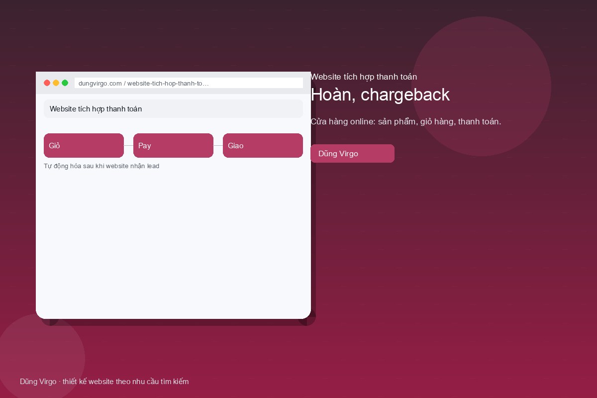 Webhook, chữ ký, idempotent — website tích hợp thanh toán