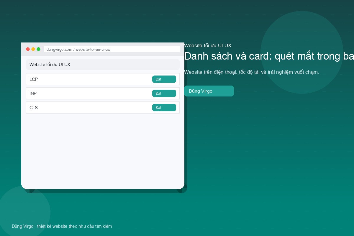 Nút chính–phụ trên mobile và desktop — website tối ưu UI UX
