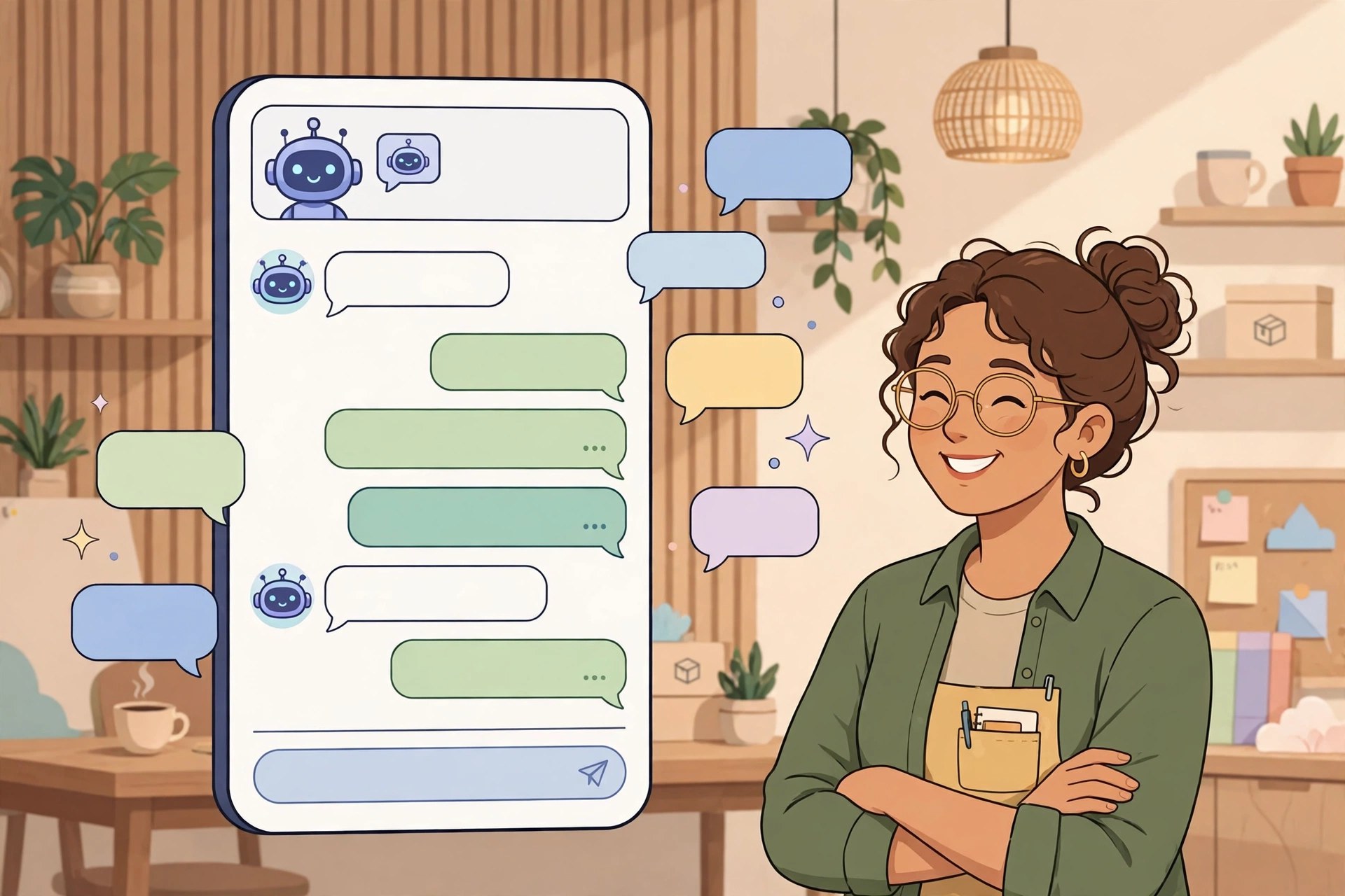 Chatbot AI tự động trả lời v&agrave; chăm s&oacute;c kh&aacute;ch h&agrave;ng tr&ecirc;n điện thoại cho doanh nghiệp nhỏ