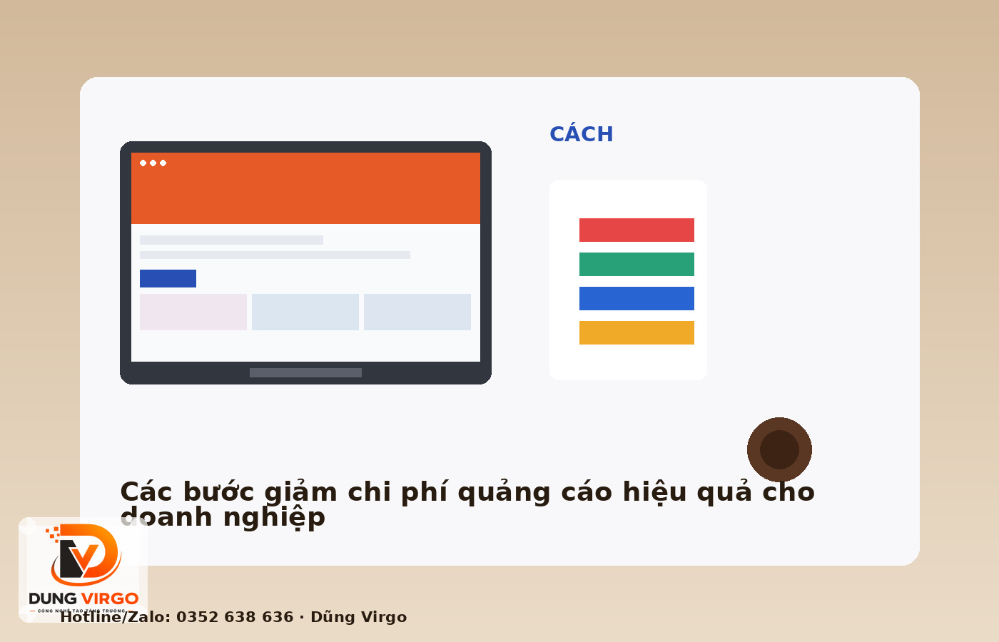 Các bước giảm chi phí quảng cáo hiệu quả cho doanh nghiệp