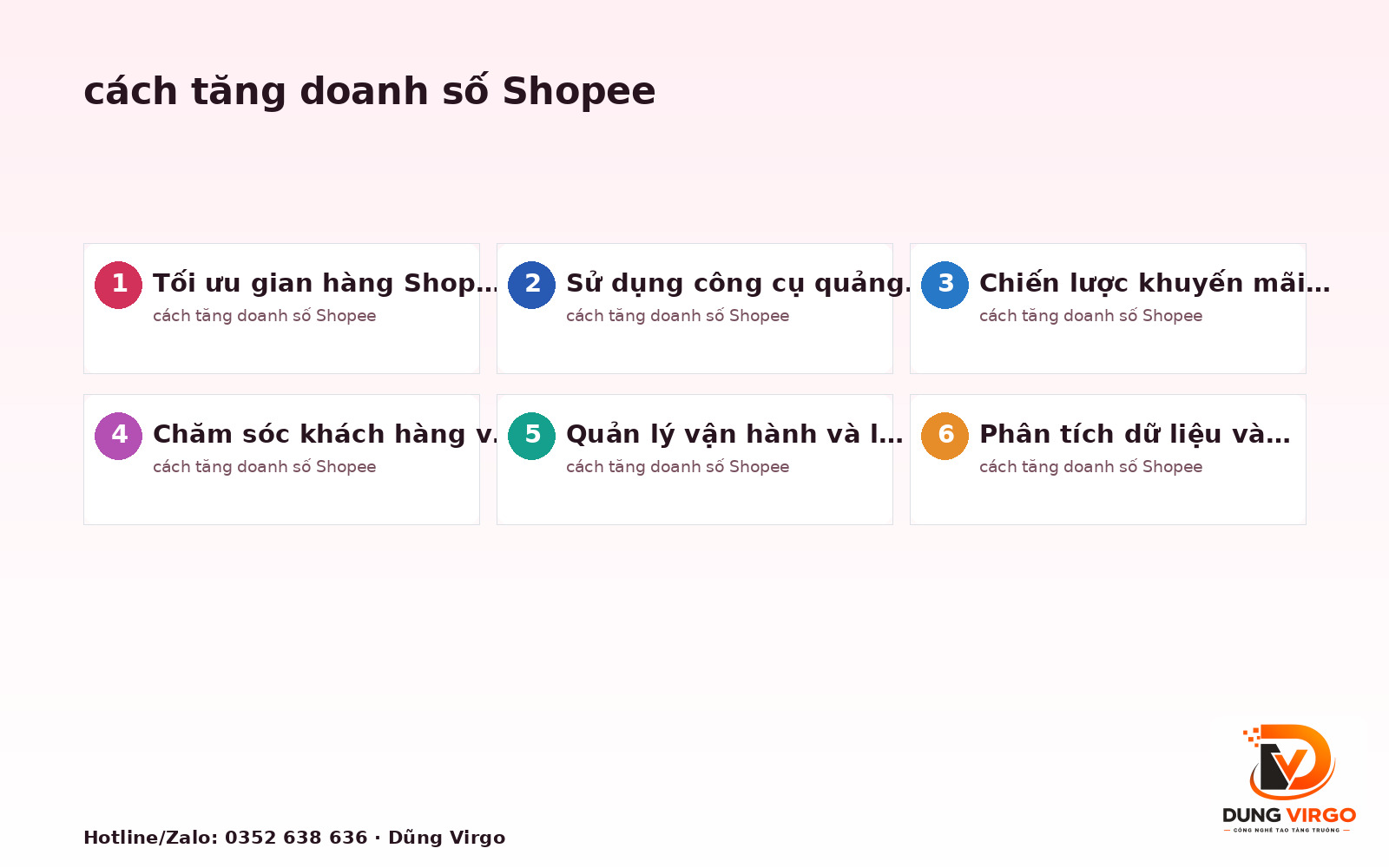 Cách tăng doanh số Shopee: Chiến lược thực tế từ A-Z