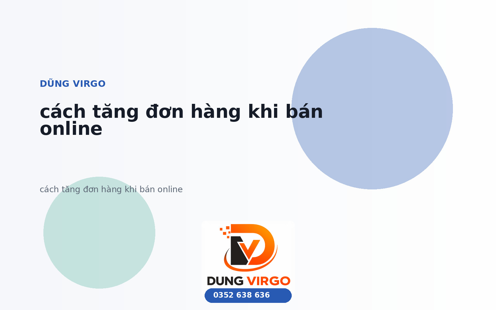 Cách tăng đơn hàng khi bán online: Vận hành và đo kết quả