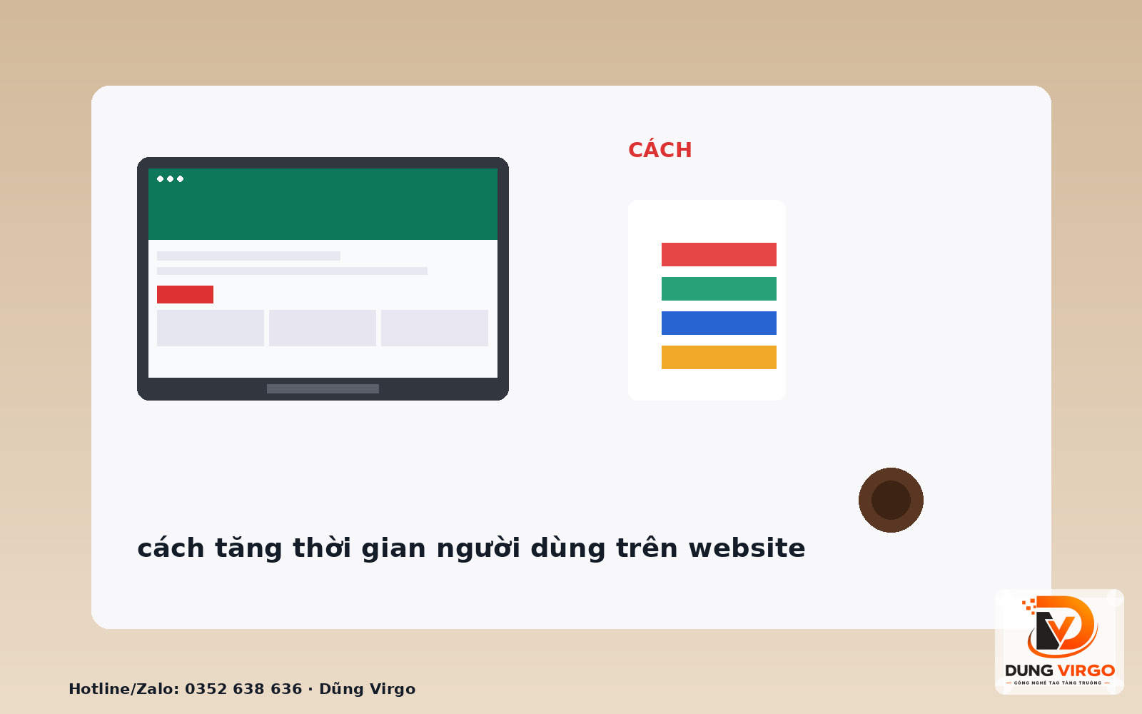 Cách tăng thời gian người dùng trên website: Checklist thực tế