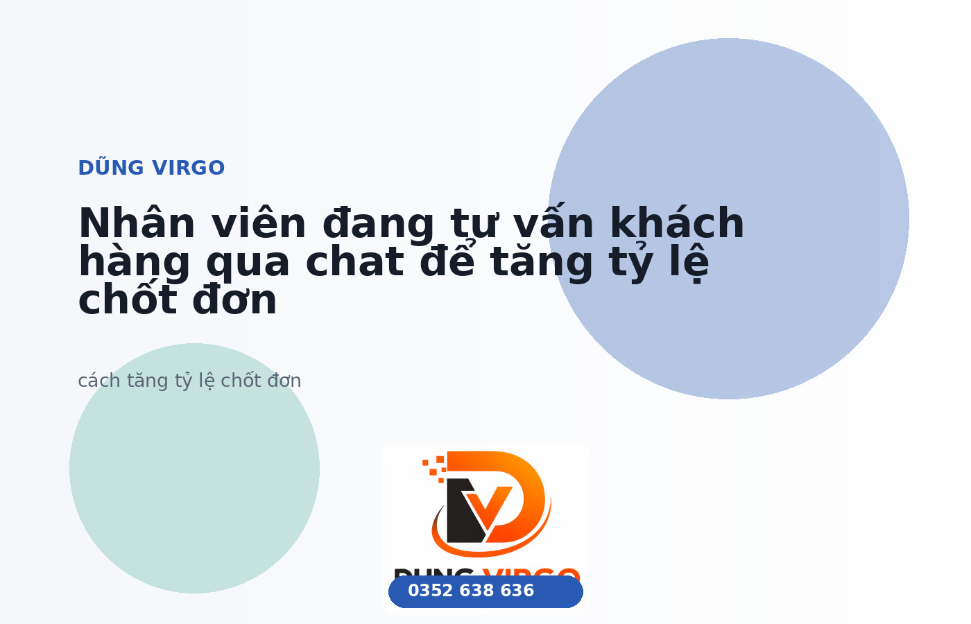 Nhân viên đang tư vấn khách hàng qua chat để tăng tỷ lệ chốt đơn