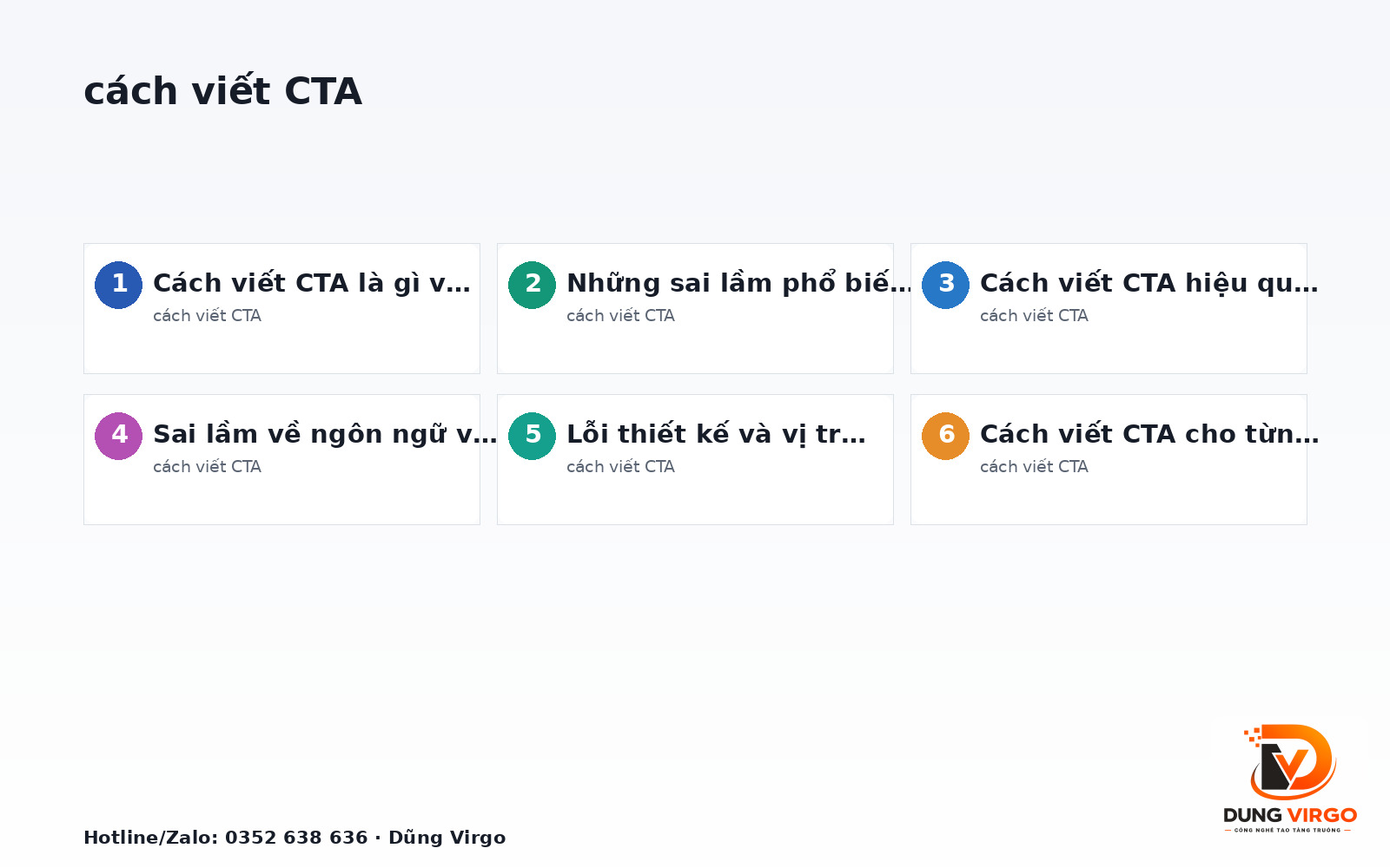 Cách viết CTA hiệu quả: 7 sai lầm phổ biến cần tránh