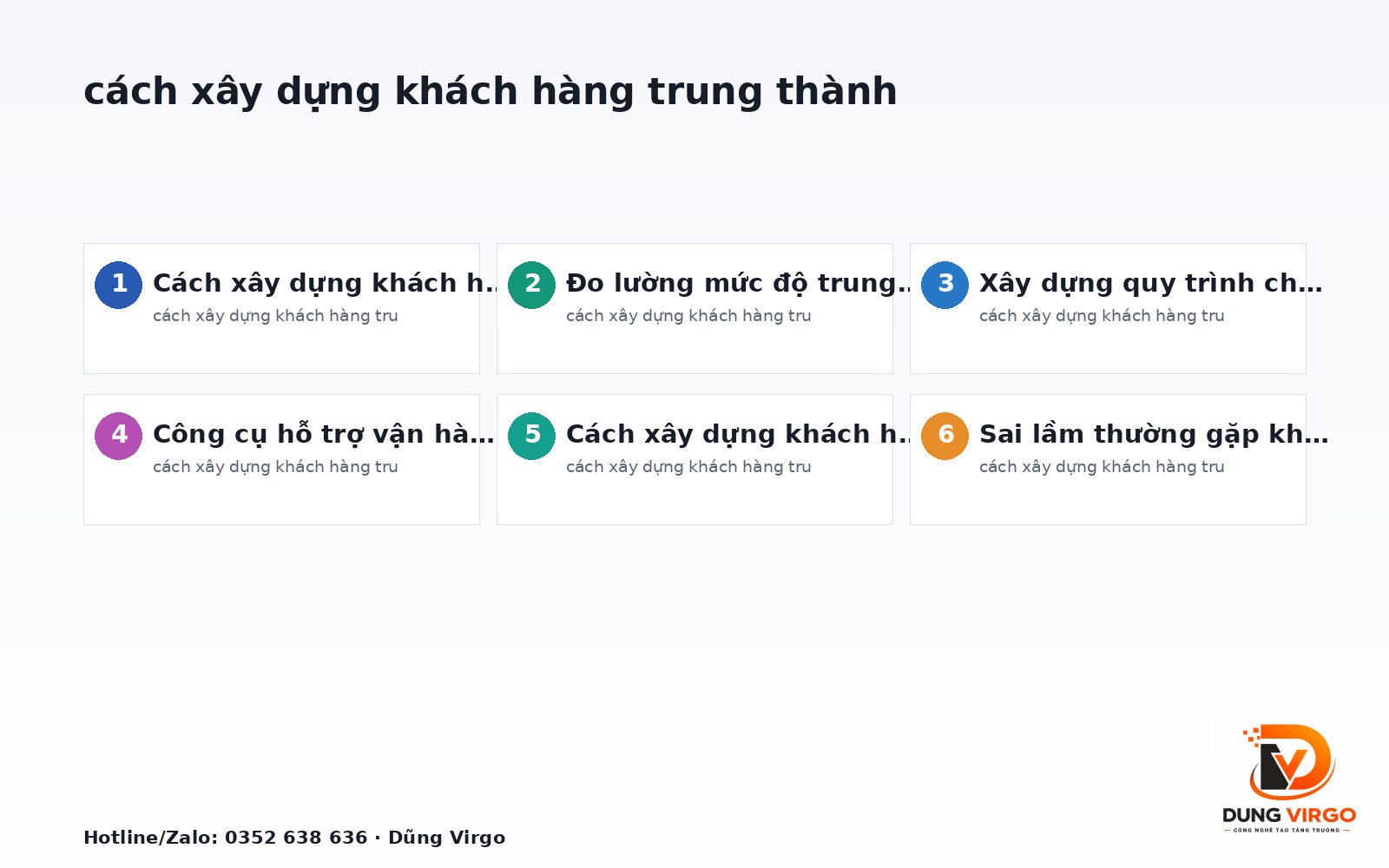 Cách xây dựng khách hàng trung thành: Chiến lược vận hành và đo lường