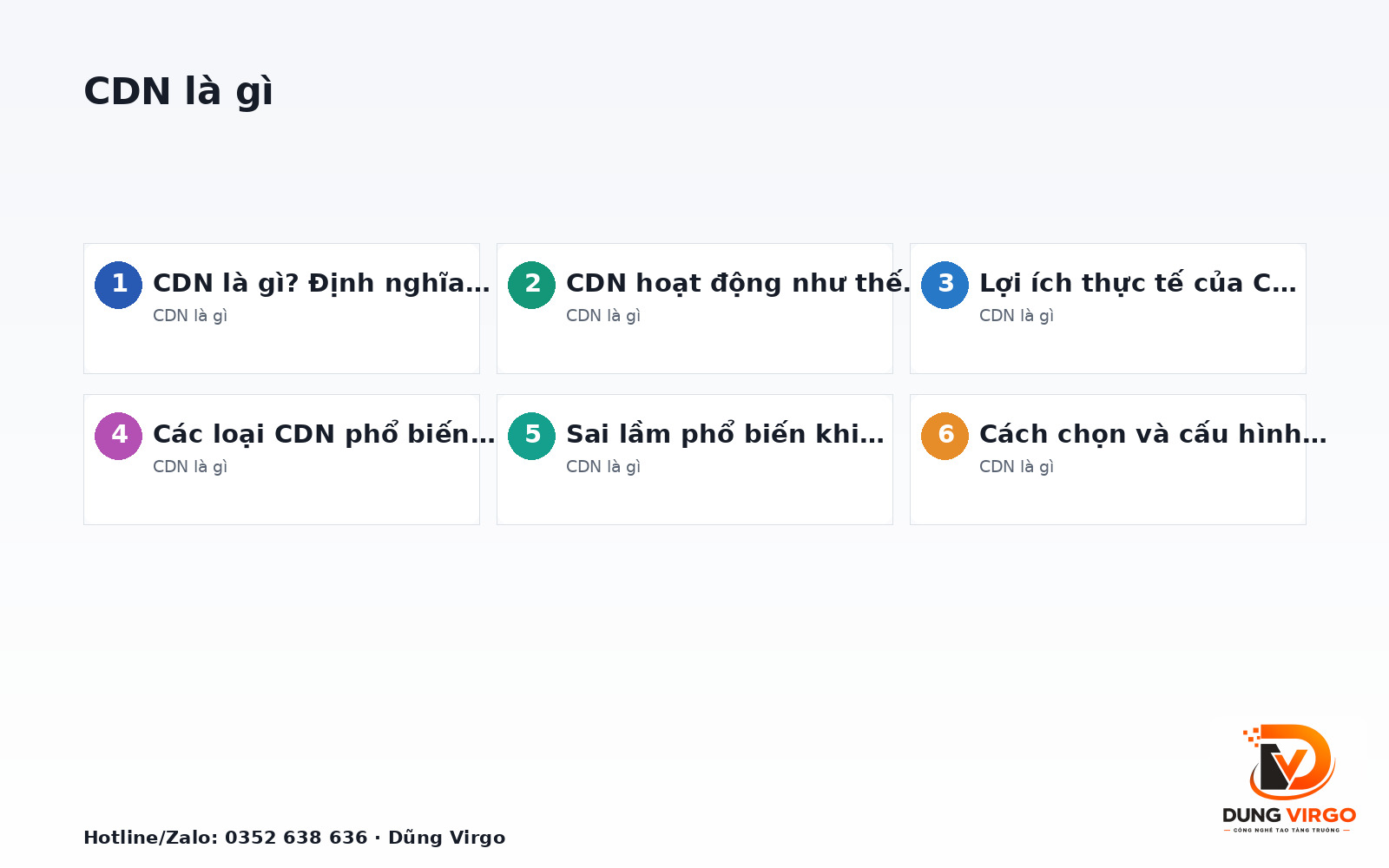 CDN là gì? Sai lầm phổ biến khi tìm hiểu và dùng CDN