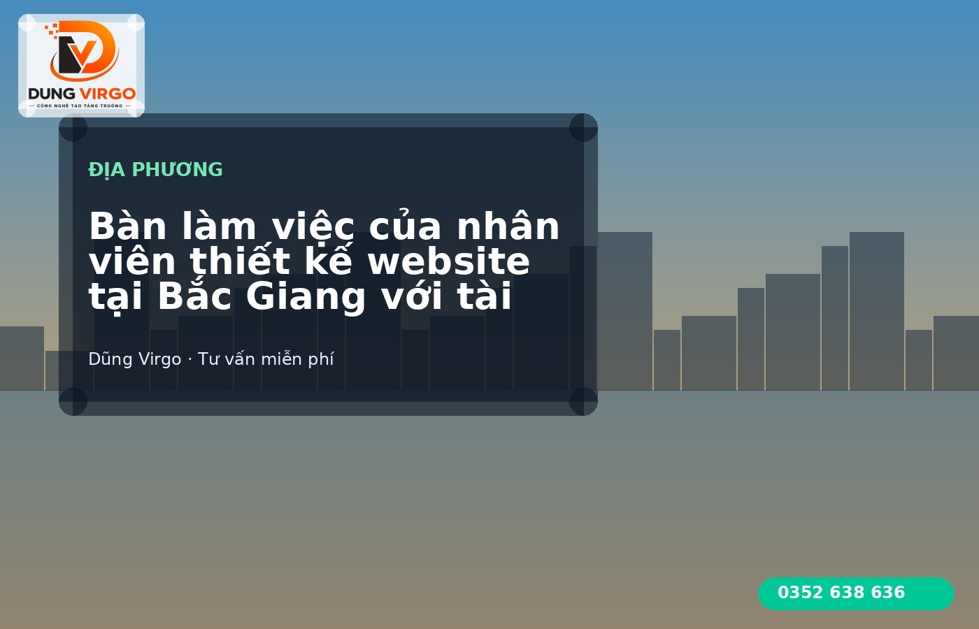 Bàn làm việc của nhân viên thiết kế website tại Bắc Giang với tài liệu và màn hình máy tính