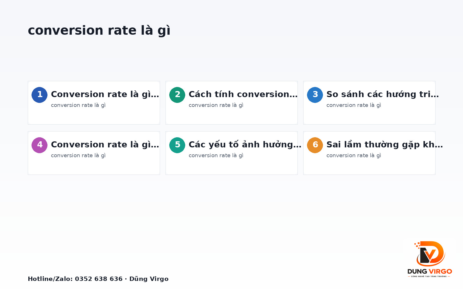 Conversion rate là gì? Hiểu đúng để tối ưu chuyển đổi