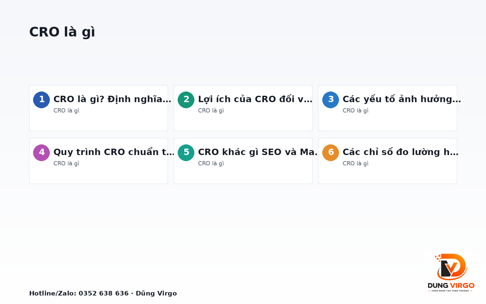 CRO là gì? Hiểu đúng để tối ưu chuyển đổi website