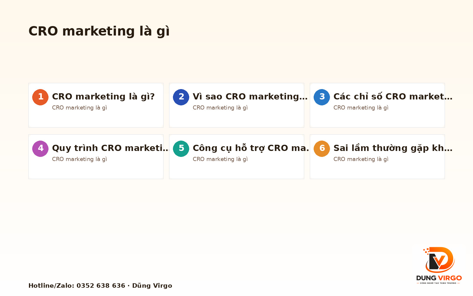 CRO marketing là gì? Hiểu đúng để tối ưu chuyển đổi