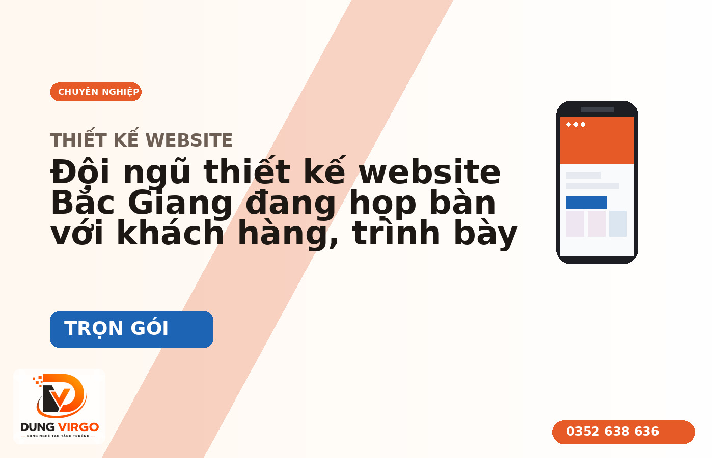 Đội ngũ thiết kế website Bắc Giang đang họp bàn với khách hàng, trình bày bản vẽ giao diện trên màn hình lớn
