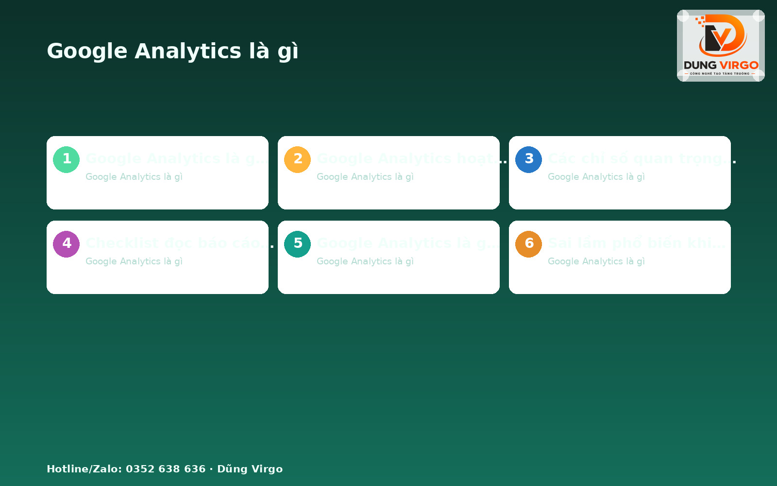 Google Analytics là gì? Checklist thực tế cho người mới bắt đầu