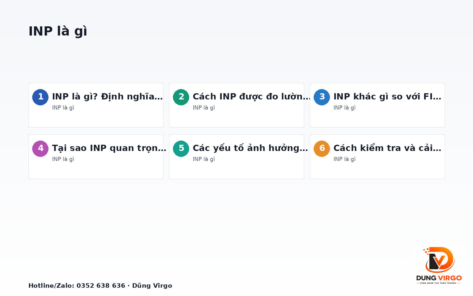 INP là gì? Tìm hiểu chỉ số INP trong Core Web Vitals