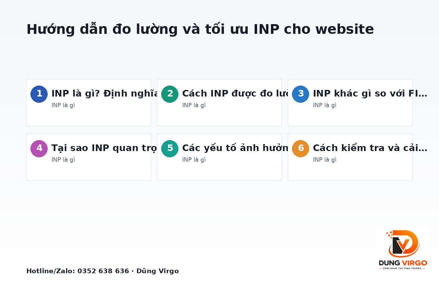 Hướng dẫn đo lường và tối ưu INP cho website