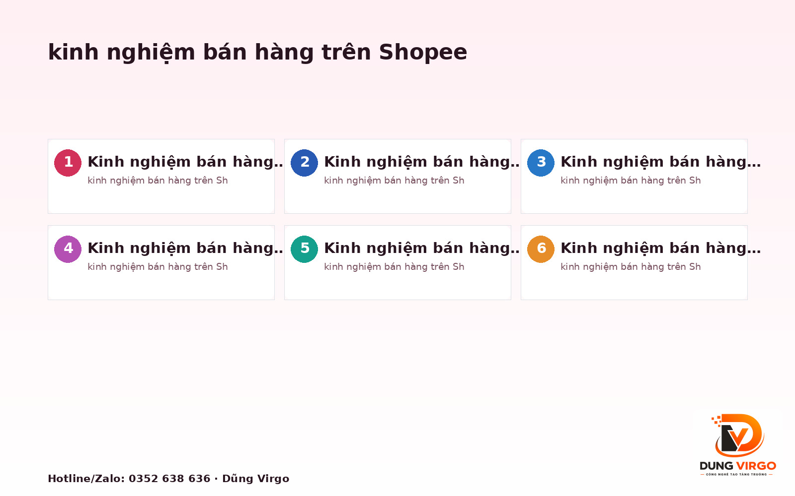 Kinh nghiệm bán hàng trên Shopee: Tránh sai lầm phổ biến