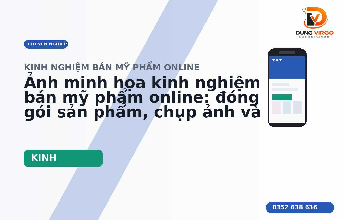 Ảnh minh họa kinh nghiệm bán mỹ phẩm online: đóng gói sản phẩm, chụp ảnh và quản lý đơn hàng
