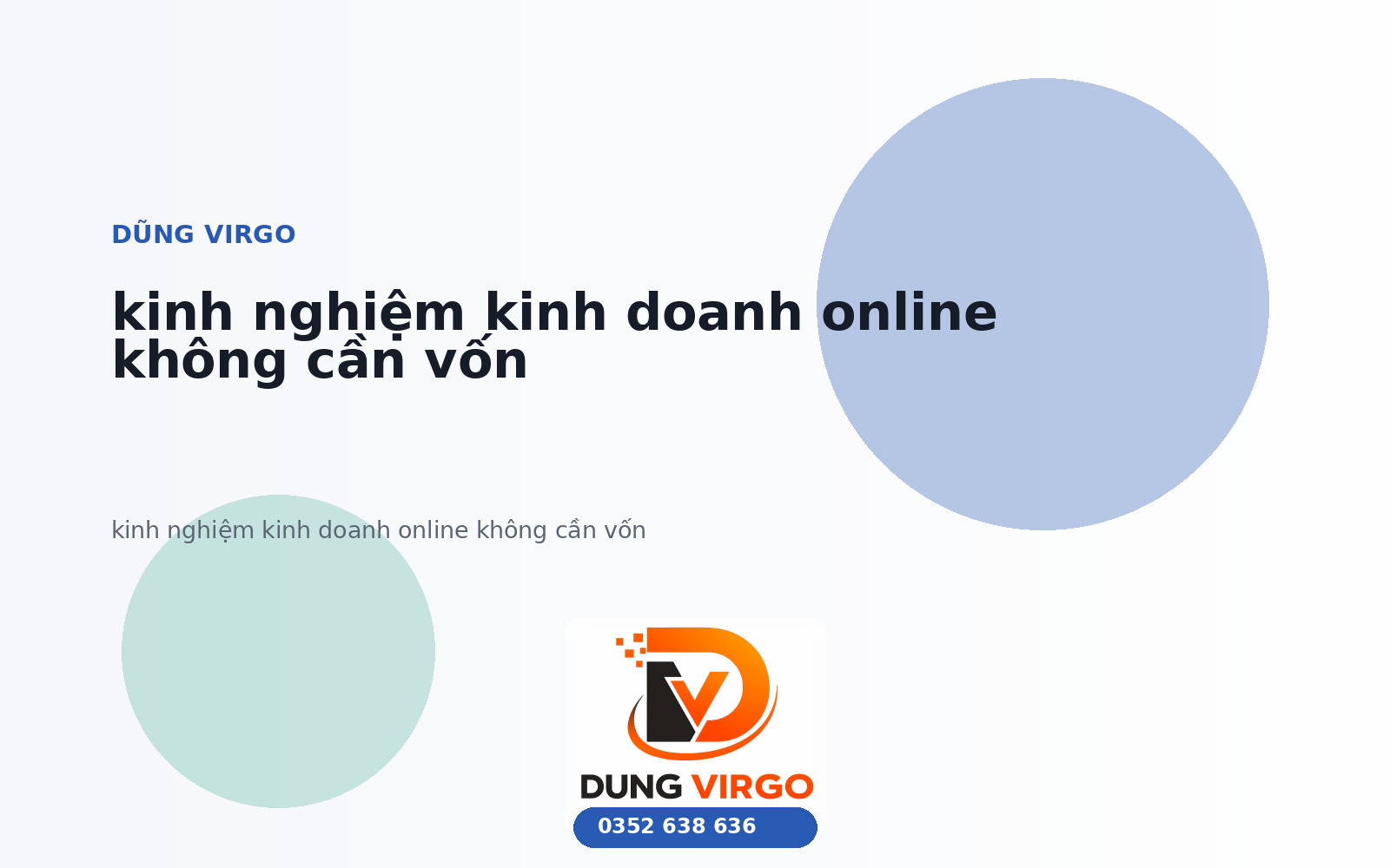 Kinh nghiệm kinh doanh online không cần vốn: Vận hành & đo kết quả