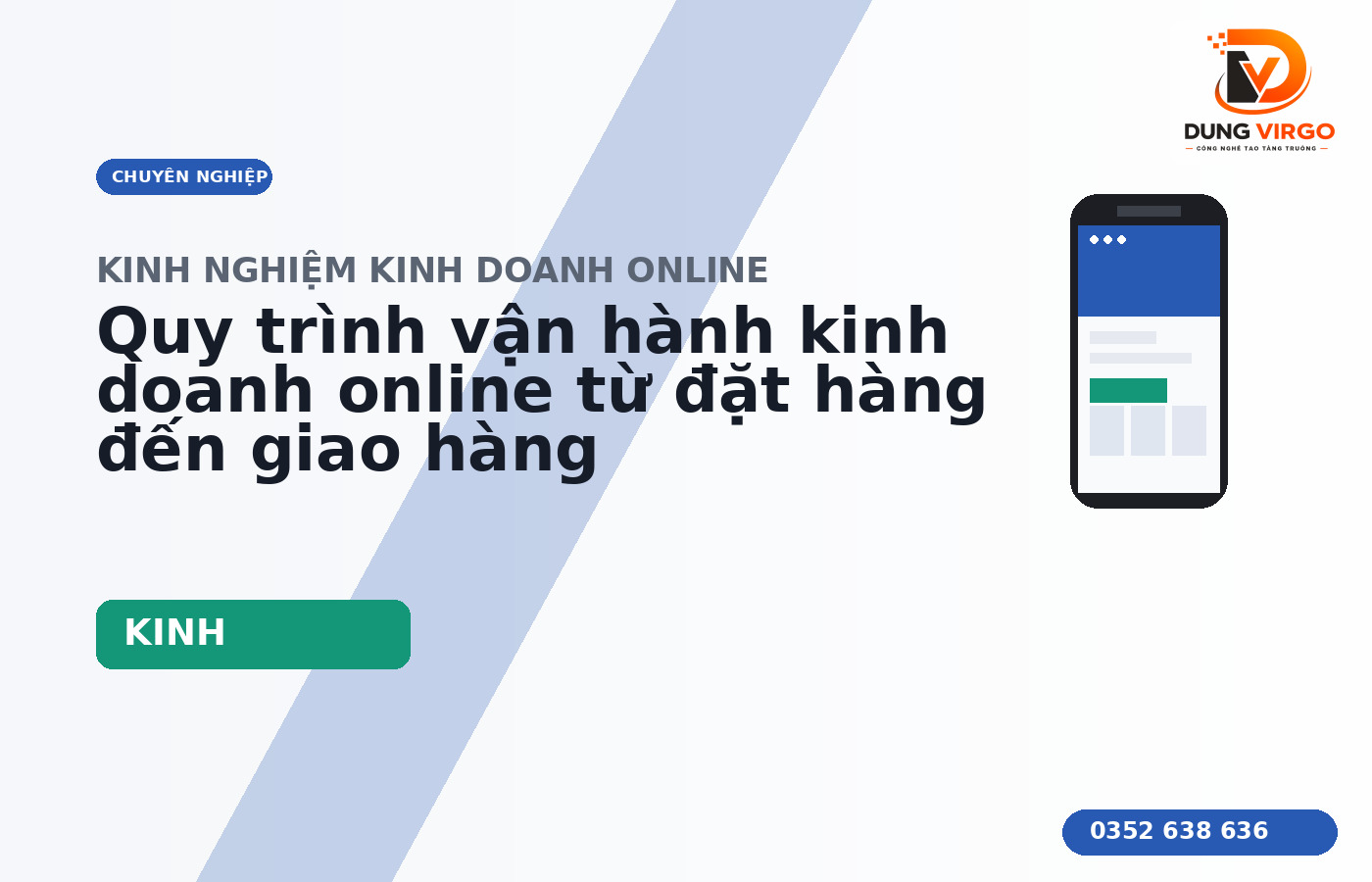 Quy trình vận hành kinh doanh online từ đặt hàng đến giao hàng