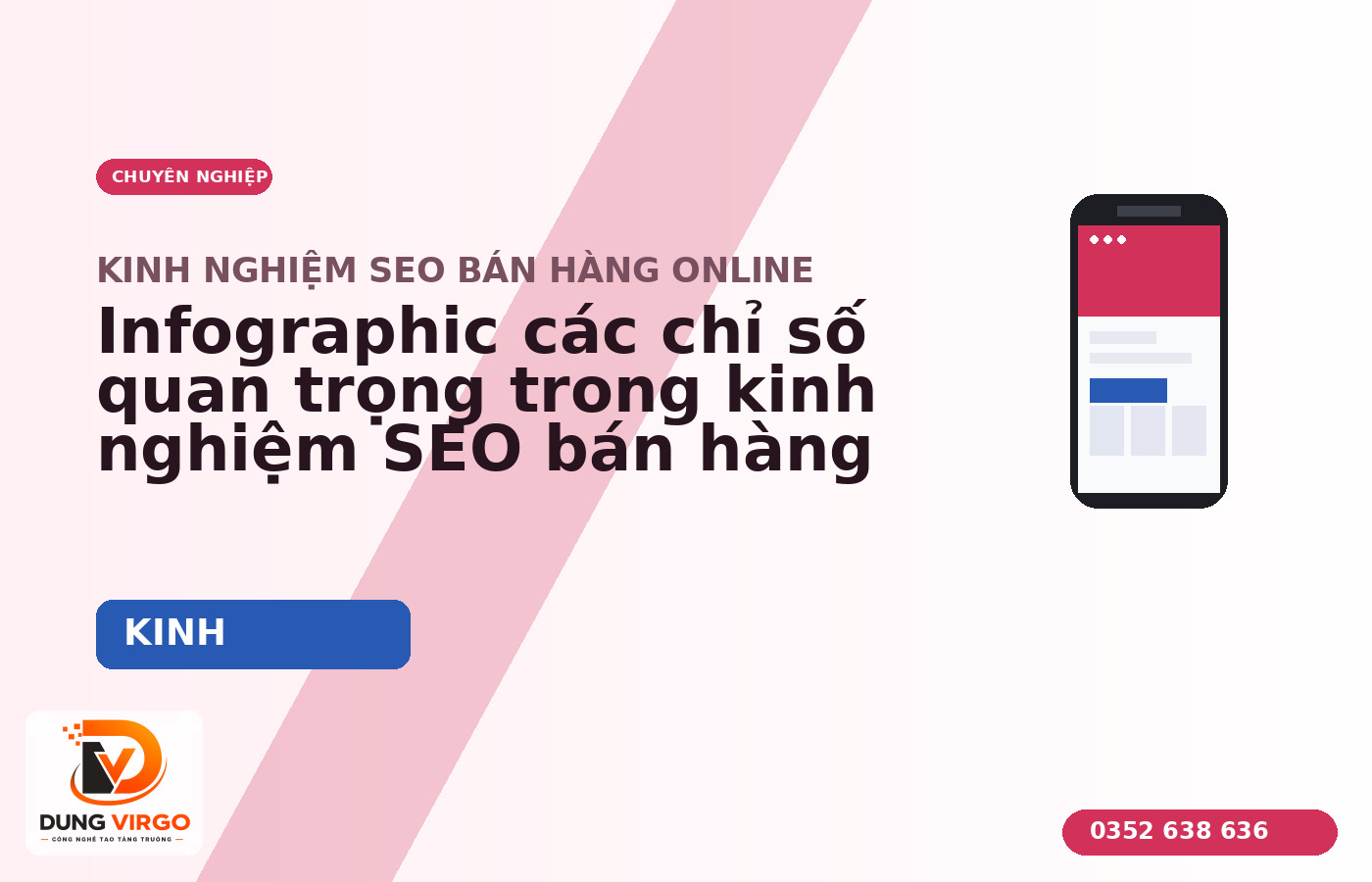 Infographic các chỉ số quan trọng trong kinh nghiệm SEO bán hàng online