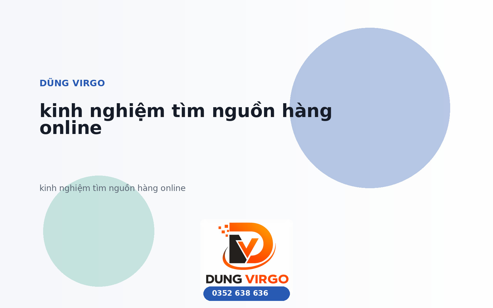 Kinh nghiệm tìm nguồn hàng online: Checklist thực tế 2025