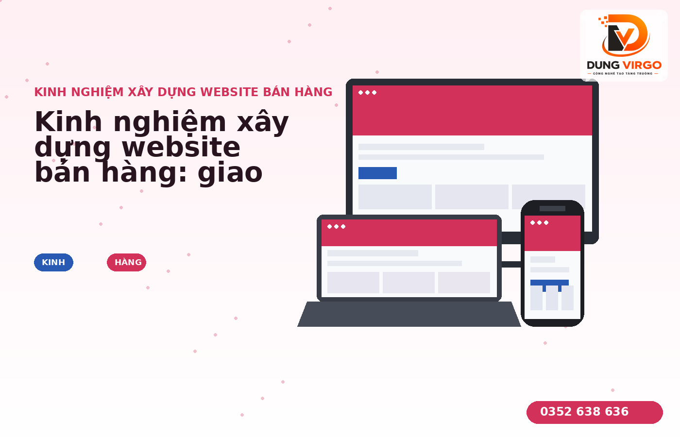 Kinh nghiệm xây dựng website bán hàng: giao diện di động tối ưu với nút mua hàng nổi bật