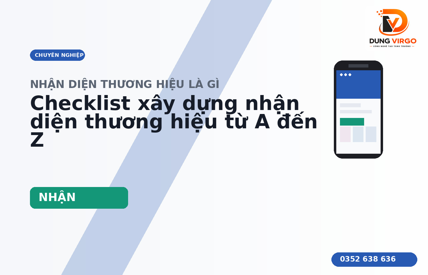 Checklist xây dựng nhận diện thương hiệu từ A đến Z