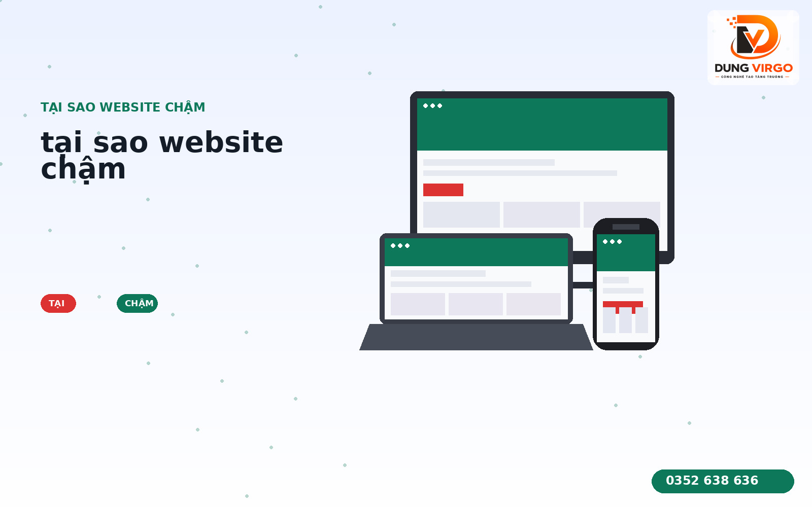 Tại sao website chậm? 7 nguyên nhân & cách khắc phục