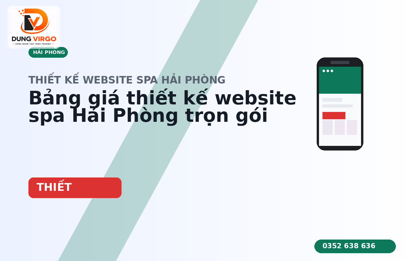 Bảng giá thiết kế website spa Hải Phòng trọn gói