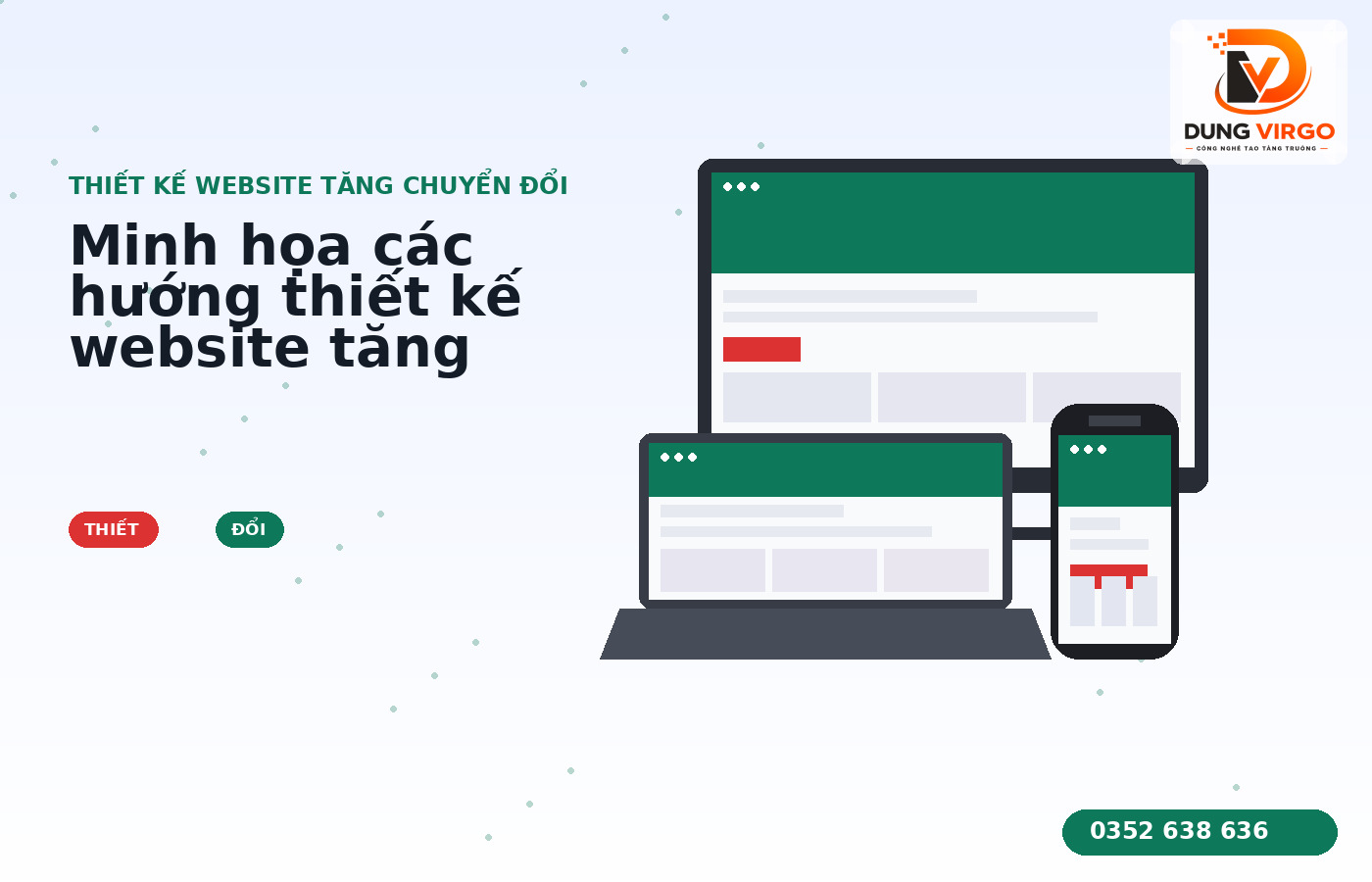 Minh họa các hướng thiết kế website tăng chuyển đổi: UX/UI, CRO, cá nhân hóa