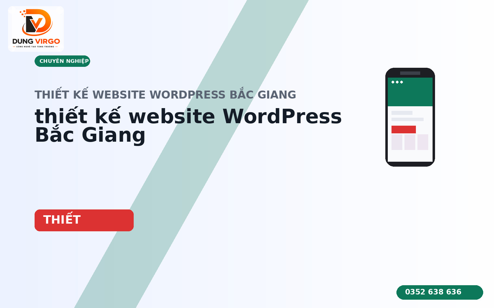 Thiết kế website WordPress Bắc Giang: Vận hành & đo kết quả