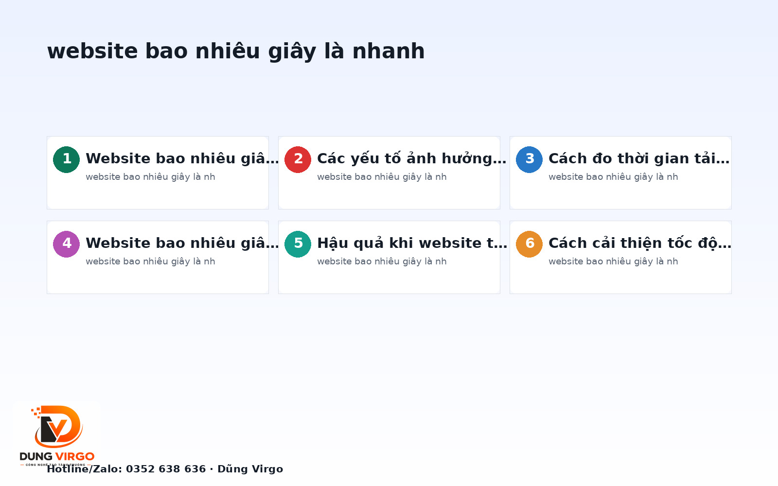 Website bao nhiêu giây là nhanh? Chuẩn tốc độ 2025