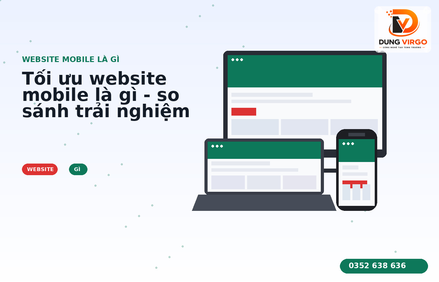 Tối ưu website mobile là gì - so sánh trải nghiệm người dùng trên desktop và mobile
